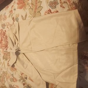 SOLD Nasty Gal Faux Leather Skirt with attached belt